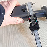 Зчіпка причепа (адаптера) 75мм під палець 16мм (довжина 185 мм) для мотоблоку, фото 8