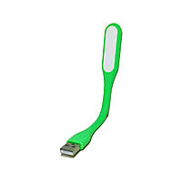 Лампа usb для ноутбука портативный светильник в Power Bank гибкая маленькая зеленая Led (sk-USBLamp-green) SPL