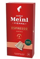 Кава в капсулах Julius meinl Nespresso Crema