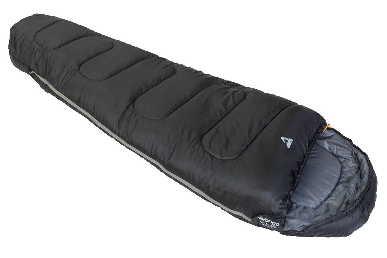 Спальний мішок Vango Atlas 250/+2°C Black Left (SBPATLAS B05163)