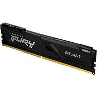 Оперативная память 32GB DDR4 PC4-25600 (3200 MHz) Kingston HyperX FURY Beast Black (KF432C16BB/32)