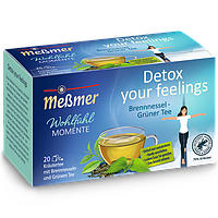 Чай Messmer Detox Wohlfuhl Momente 20s 40 g