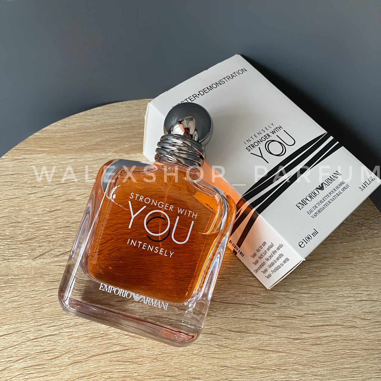Парфуми Чоловічі Emporio Armani Stronger With You Intensely (Tester) 100 ml Емпоріо Армані Стронг Віз Ю (Тестер), фото 1