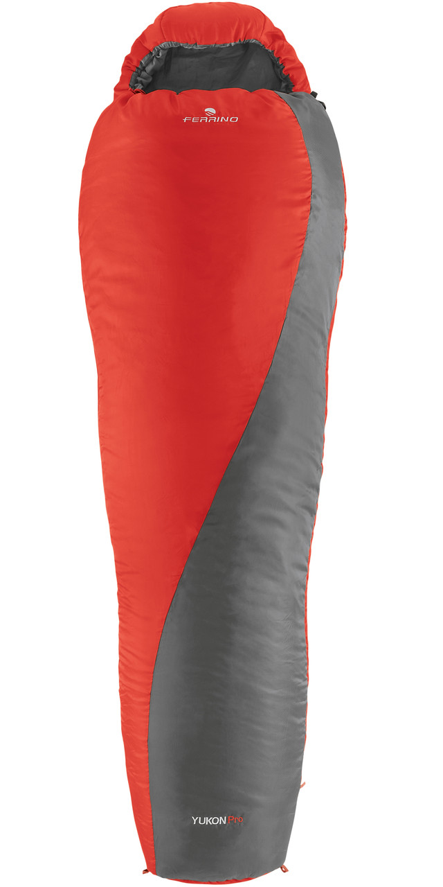 Спальний мішок Ferrino Yukon Pro/0°C Scarlet Red/Grey Left (86359IAA)