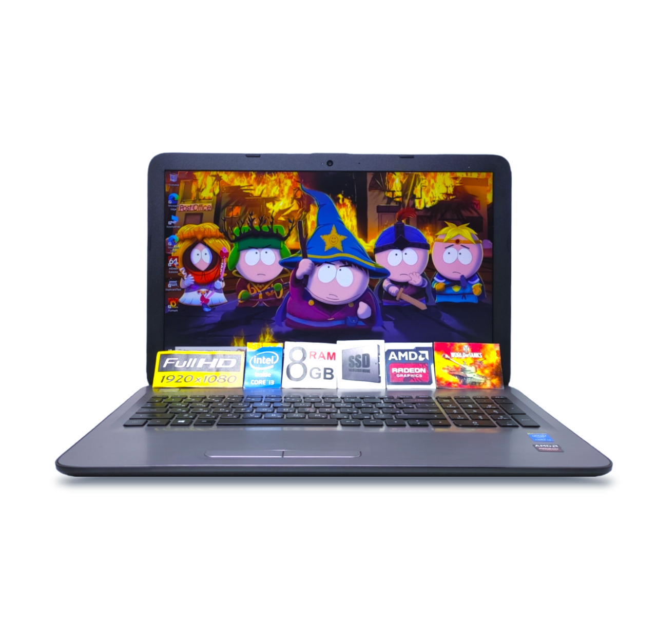 Ігровий ноутбук HP 250 G5 FHD 15.6 Core i3-5005U 8GB Ram SSD 256GB AMD Radeon R5 M330 2GB