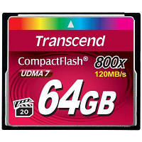 Карта памяти Transcend 64GB 800x (TS64GCF800)