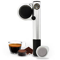 Ручная кофеварка Handpresso Pump, серая (молотый кофе и чалды)