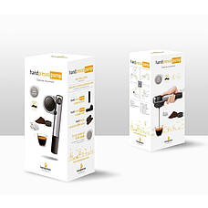 Ручна кавоварка Handpresso Pump, сіра (мелена кава та чалди), фото 5