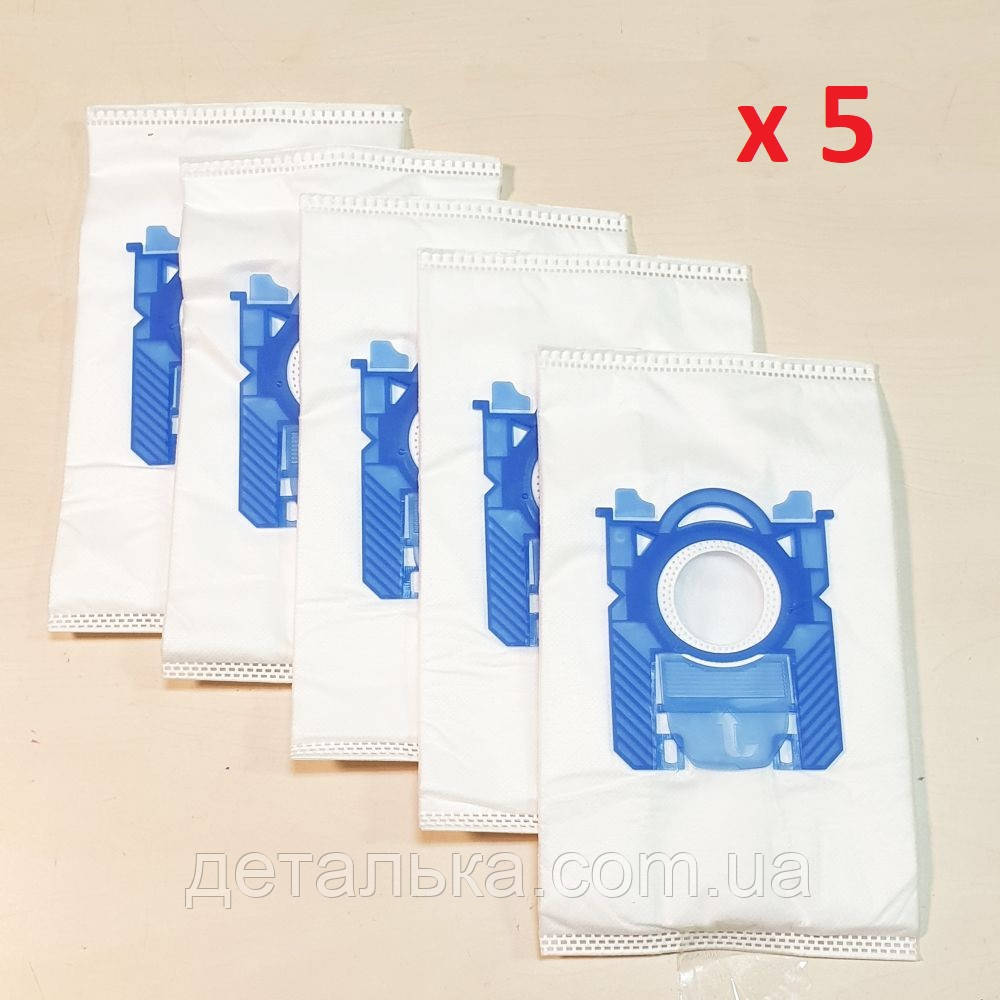 Одноразові мішки для пилососа Philips FC8021/03 — VAC200PS S-BAG 5 штук