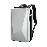Рюкзак с кодовым замком, мужской, городской c USB, для ноутбука до 17.3", с жестким корпусом, Bopai оригинал -