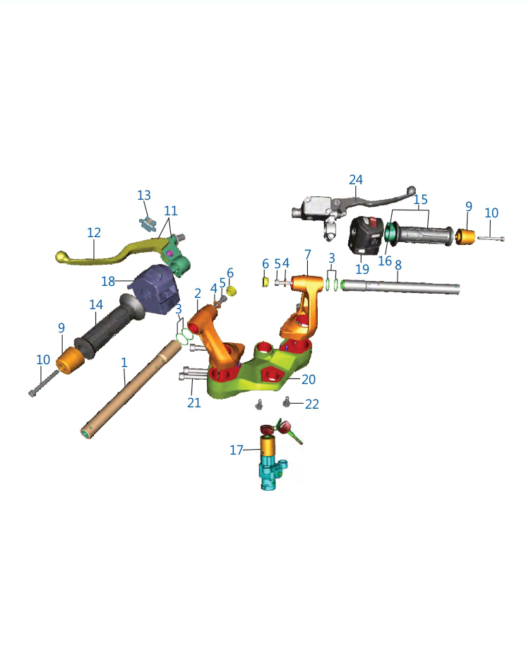 Pulsar RS 200 Рычаг Сцепления JG161008 — Купить Недорого на Bigl.ua