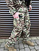 Тактичні штани SoftShell Combat Tactic Multicam, Тактичні брюки Софтшел Мультикам, Демі штани Мультикам ЗСУ, фото 4