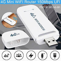 Роутер мобільний USB 3G/4G/LTE модем c розповсюдження WiFi (всі оператори)