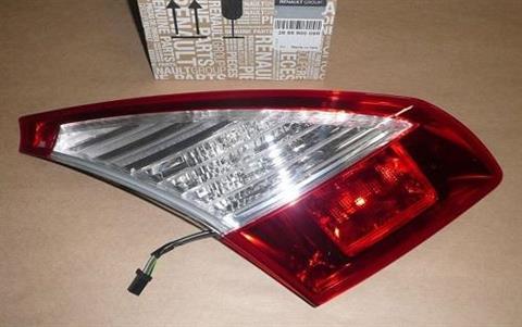 Ліхтар задній лівий внутрішній Renault Megane 3 Рено Меган 3 хетчбек (2009-2016) Оригінал 265550009R, 265557070R, фото 1