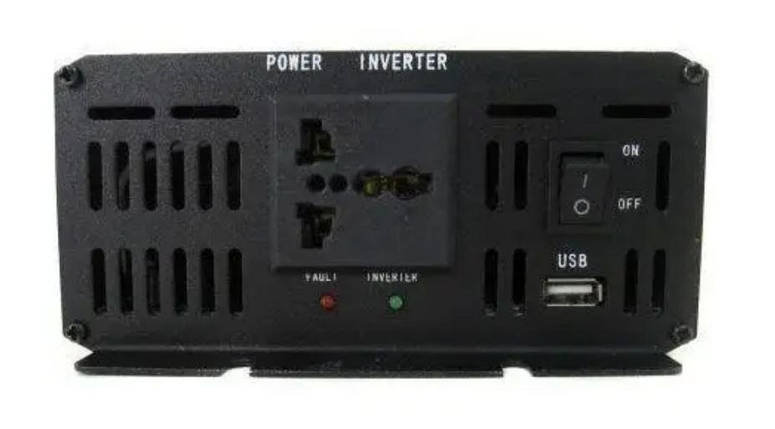 Автоінвертор перетворювач напруги 12V-220V AC/DC AR 4000W плавний пуск XK, фото 2