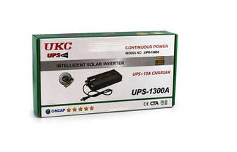 Автоінвертор перетворювач напруги UKC AC/DC UPS 1300W UPS+CHARGE, фото 2