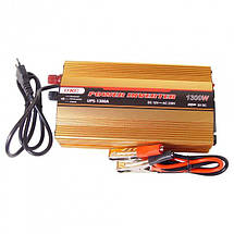 Автоінвертор перетворювач напруги UKC AC/DC UPS 1300W UPS+CHARGE, фото 3