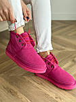Жіночі зимові уги Ugg Neumel "II Pink" (рожеві) коротке повсякденне тепле взуття з хутром UG078 топ, фото 11