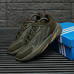 Чоловічі демісезонні кросівки Adidas Ozelia (чорні) стильні повсякденні кроси 2195 Адідас топ, фото 4