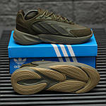 Чоловічі демісезонні кросівки Adidas Ozelia (чорні) стильні повсякденні кроси 2195 Адідас топ, фото 6