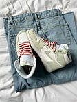 Чоловічі кросівки Nike Air Jordan 1 Seafoam Green (світло-зелені з білим) високі молодіжні кеди К4107 топ, фото 6