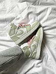 Чоловічі кросівки Nike Air Jordan 1 Seafoam Green (світло-зелені з білим) високі молодіжні кеди К4107 топ, фото 9