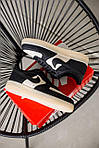 Чоловічі кросівки Nike Air Force 1 Low (чорні з білим) низькі стильні кеди М0715 топ, фото 9
