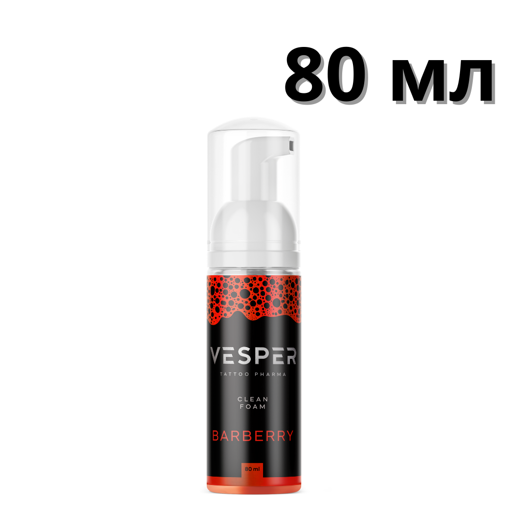 80 мл Антибактеріальна піна BARBERRY VESPER, фото 1