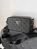Женская сумка клатч GUESS (черная) Gi5154 стильная вместительная удобная сумочка на текстильном ремне топ