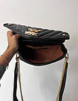 Жіноча подарункова сумка LV New Wave Multi Pochette Black (чорна) Gi4065 красива модна стильна екошкіра топ, фото 11