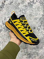 Мужские кроссовки Nike ACG Air Nasu Gore-Tex Black\Yellow (чёрные с жёлтым) крутые кроссы I1146 cross