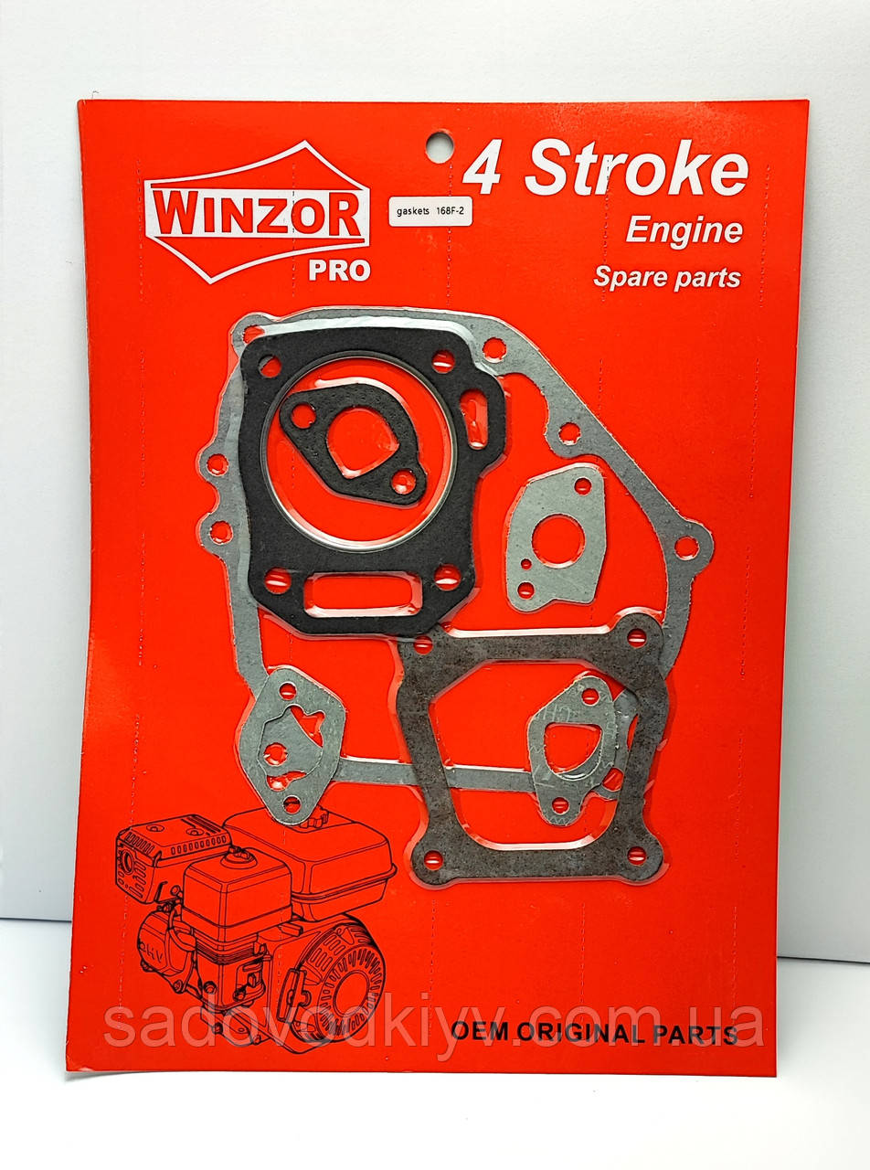 Прокладки Winzor для двигуна генератора F168/6,0-7,0 к.с.