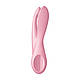 Потрійний вібратор кліторальний Satisfyer Threesome 1 Pink, фото 3
