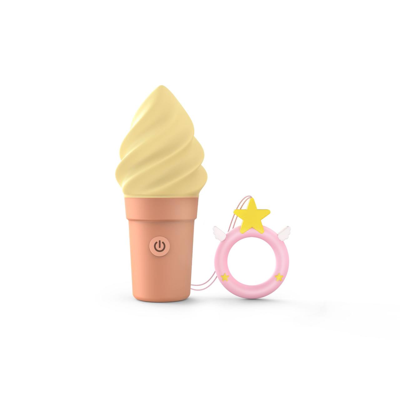 Вібратор для клітора Cand`ice Vanilla Pop Love To Love