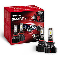 СВЕТОДИОДНЫЕ АВТОЛАМПЫ HB3 CARLAMP SMART VISION LED ДЛЯ АВТО 8000 LM 6500 K (2шт) пара