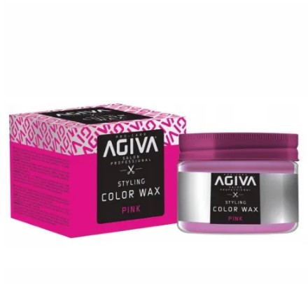 Тонирующий Воск для Укладки Волос Розовый Agiva Hair Color Wax PINK 120 ...
