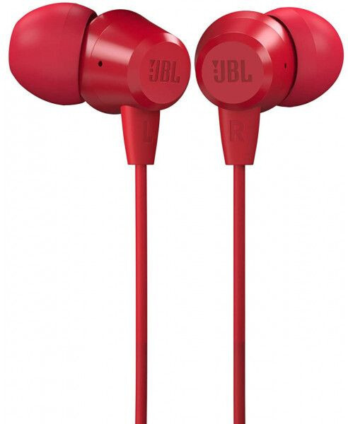 Гарнітура JBL C50HI Red (JBLC50HIRED), фото 1
