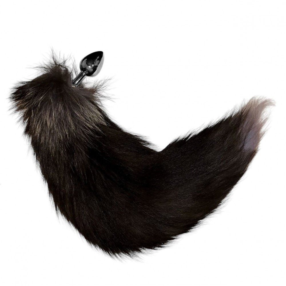 Анальна пробка з хвостом S, фото 1