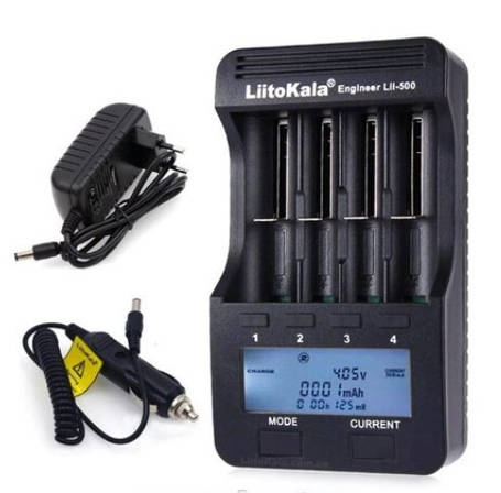 Зарядні пристрої для акумуляторів