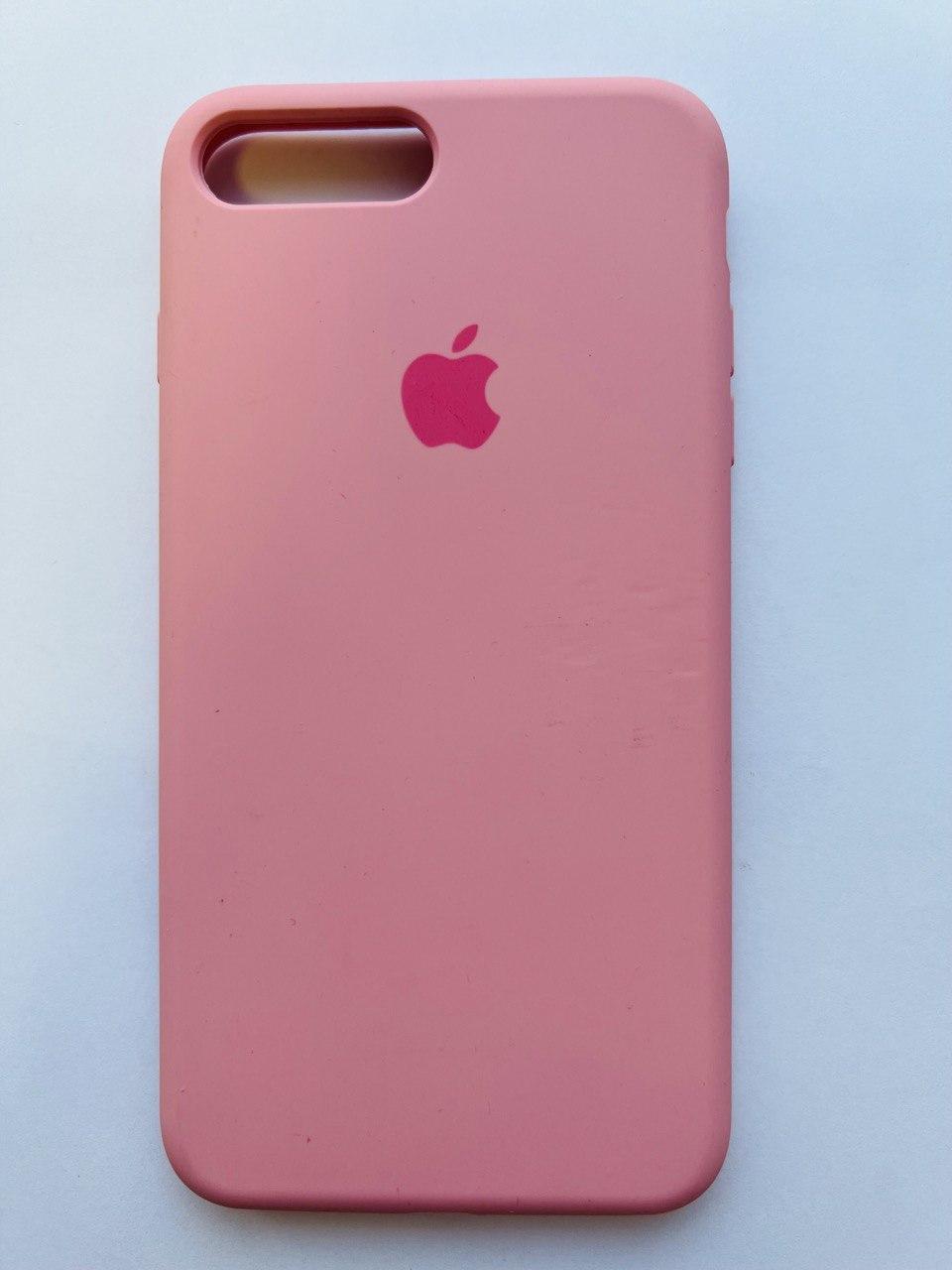 Чохол Silicone Case для Apple iPhone 7 Plus, 8 Plus Pink