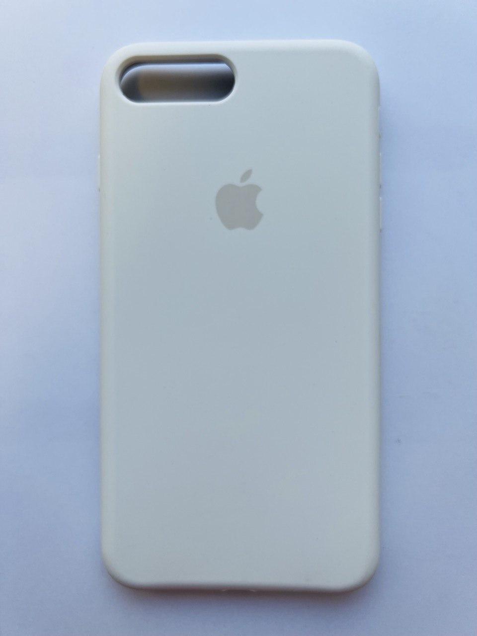 Чохол Silicone Case для Apple iPhone 7 Plus, 8 Plus White
