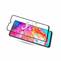 Захисне скло Samsung A705 Galaxy A70 5D Glass 9H 6D чорний