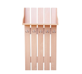 Вішалка  для одягу настінний вішак для верхнього одягу у передпокій сучасні вішалки на стіну в прихожу коридор В-1 600х206х800 мм