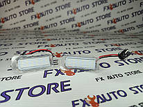 Підсвітка номерного знака діодна для Ford EXplorer 2011-2019 біла яскрава 25*58 мм BB5Z13550A