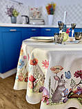 Скатертина кругла Пасхальна гобеленова Limaso Ø160 см., фото 5