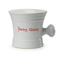 Чаша для збивання піни The Shave Factory Shaving Mug біла