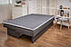 Футон топер матрац 4 см Shine Шайн Gray White collection Family Sleep тонкий скручувальний матрац рол, фото 5
