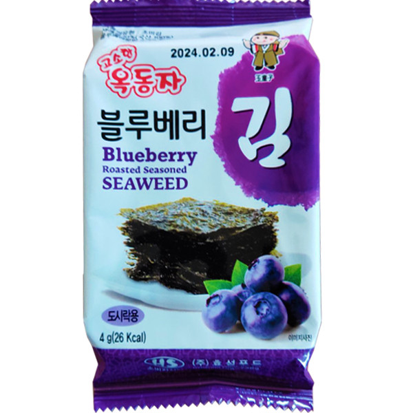 Кімнорі зі смаком чорниці OCK-DONG-JA 4,5 г, фото 1