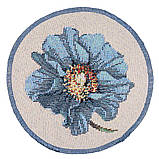 Серветка сервірувальна кругла гобеленова Великодня (Ø10 см.), фото 6