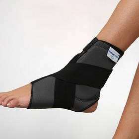 Бандаж неопреновий на гомілковостопний суглоб із пластиковими вставками Orthopoint REF-403 Розмір XL